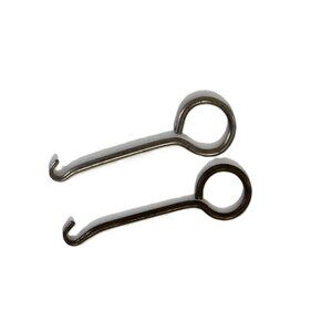 Button Boot Lace Corset Hook Pullers Set of 2 Antique Vintage